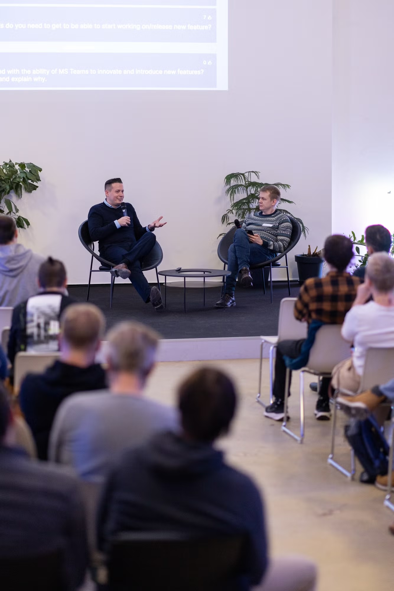 Jakub Adamus at Product Tank event